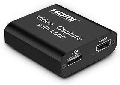 Tobo 4K 1080P HDMI Capture Card Video Capture USB 2.0 HDMI Input Video Capture Card Grabber + Loop Output for PS4 Game Live Streaming Media Streaming Device(Black) Tobo 4K 1080P HDMI Capture Card Video Capture USB 2.0 HDMI Input Video Capture Card Grabber + Loop Output for PS4 Game Live Streaming Media Streaming Device(Black)