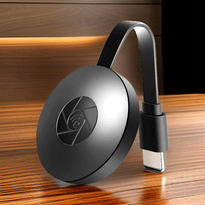 FRONY Smart Streaming: Chromecast HDMI Dongle for Wireless Media Playback V32 Media Streaming Device(Black)