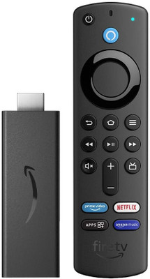 Firetv Stick with Alexa Voice Remote (with TV controls), HD Media Streaming Device(Black)