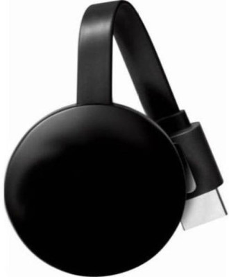 SYARA VKA30_AJ75-Chromecast HD 1080 Media Streaming Device (Black) Media Streaming Device(Black)