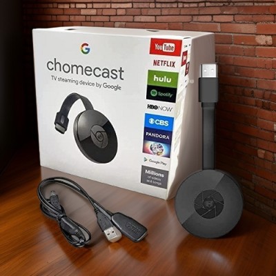 SYARA I79_Chromecast Wireless Media Streaming: Chrome Cast HDMI Dongle Media Streaming Device(Black)