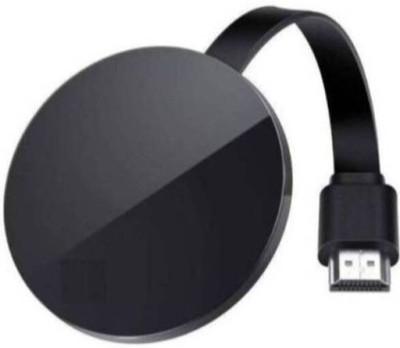 SYARA VKA34_AJ79-Chromecast HD 1080 Media Streaming Device (Black) Media Streaming Device(Black)