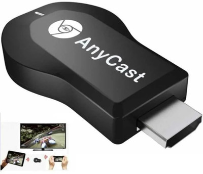 OSWORLD New Anycast Wireless WiFi 1080P HDMI Display TV Dongle Anycast M9 Plus Receiver Media Streaming Device(Black)
