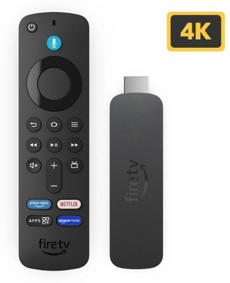 Amazon All-new Fire TV Stick 4K streaming device (newest model) Media Streaming Device(Black)