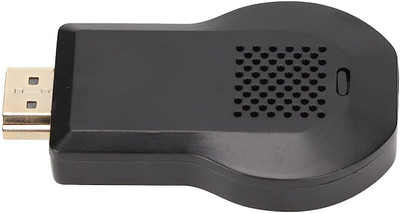 ENMORA Anykast Wireless WiFi Display Adapter, 2.4GHz 1080P(black)HFO18 Media Streaming Device(Black)
