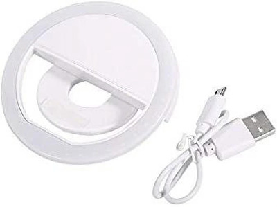 SANNO WORLD White Colour TIK Tok Selfie Ring Light with 3 Level and 36 LED for Tablet, Ring Flash(White)