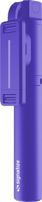 SIGNATIZE Bluetooth Selfie Stick(Purple)