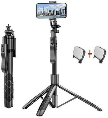EVAAENTERPRISES Selfie Stick L16 in 360 Degree Full Rotation Single Gimbal for Mobile(500g)