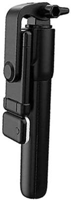 Clairbell DRE1141_AM8- R1S Bluetooth Selfie Sticks with Remote and Selfie Light, Bluetooth Selfie Stick(Black, Remote Included)