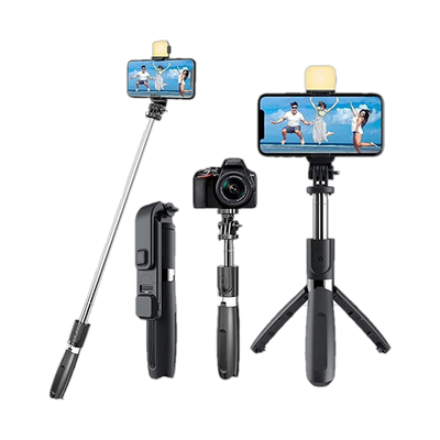 NAFA Bluetooth Selfie Stick(Black, Remote Included)