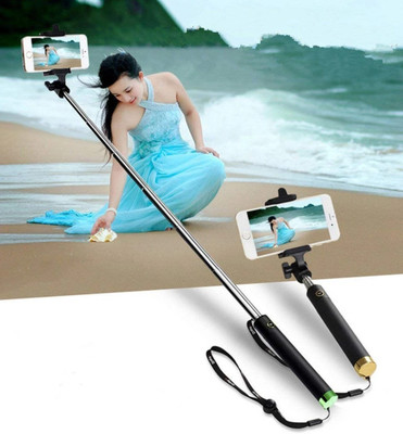 PARANDIV Cable Selfie Stick(Black)