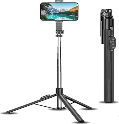 Pharaoh Bluetooth Selfie Stick(Multicolor, Remote Included)