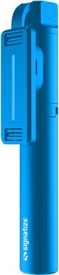 SIGNATIZE Bluetooth Selfie Stick(Blue)