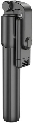 SHOP EXCITING Selfie Stick with Remote, 3-in-1 Multifunctional Selfie Stick, Tripod, Monopod Stand & Mobile Stand Compatible with All Mobile Phones Selfie Stick Bluetooth Selfie Stick(Black, Remote Included)
