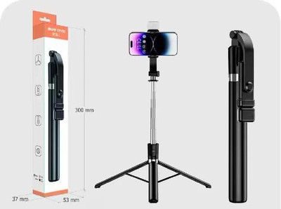 Pharaoh Bluetooth Selfie Stick(Multicolor, Remote Included)