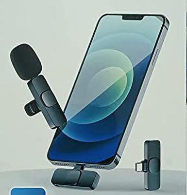 Ratixes Selfie Stick with K8 wireless collar microphone for audio recording (combo) Microphone Bluetooth Selfie Stick(Black, Remote Included)