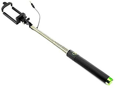 PARANDIV Cable Selfie Stick(Black)