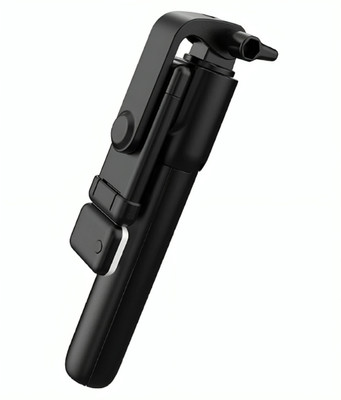 TecSox R1s Durable Tripod Bluetooth Selfie Stick(Black, Remote Included)