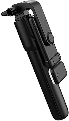 Zohlo Bluetooth Selfie Stick(Black, Remote Included)