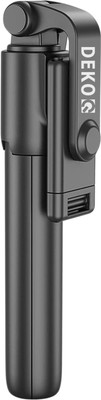 DEKOQ Portable Bluetooth Selfie Stick with Wireless Remote Access and Extendable Tripod Stand for Mobile Bluetooth Selfie Stick|R1 Bluetooth Selfie Stick|R1 Bluetooth Extendable Selfie Stick with Wireless Remote for Making TikTok, Vlog Videos And Tripod Stand Selfie Stick For Mobile And All Smart Ph DEKOQ Portable Bluetooth Selfie Stick with Wireless Remote Access and Extendable Tripod Stand for Mobile Bluetooth Selfie Stick|R1 Bluetooth Selfie Stick|R1 Bluetooth Extendable Selfie Stick with Wireless Remote for Making TikTok, Vlog Videos And Tripod Stand Selfie Stick For Mobile And All Smart Ph