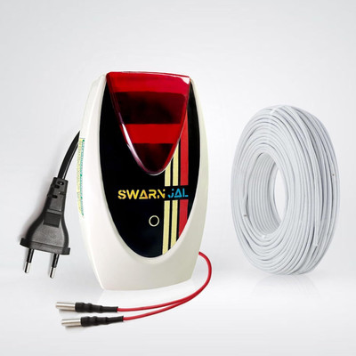 Swarnjal Aqua Ring+20 Meter Wire Electric Water Tank Overflow Alarm, AC 220V Powered Wired Sensor Security System