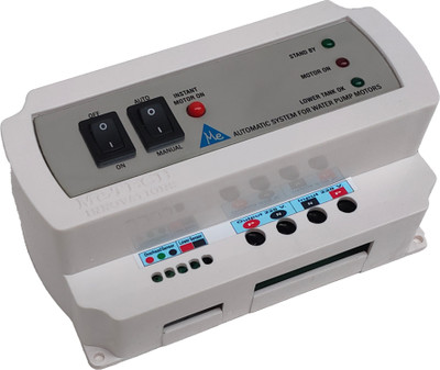 Me-TECH INNOVATIONS MOHALI Water Level Controller for (Sump) Basement water Tank (Model B-5000) Wired Sensor Security System