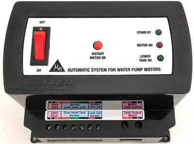 Me-TECH INNOVATIONS MOHALI Automatic System (Water Level Controller) with 2 Tank Sensors P-5550 (1+1) Wired Sensor Security System