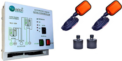 AdonElectronics Water Level Controller with 2-Float for START/STOP ButtonType SubmersibleStarter Wired Sensor Security System
