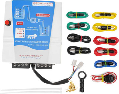 Ratnotech Fully Automatic Water level Controller and Indicating with Sensors Wired Sensor Security System