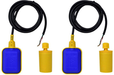 AMPEREUS High Insulated Cable Float switch sensor for all type of controller and R.o Plant ( floaty water level control PACK OF 2 ) Wired Sensor Security System