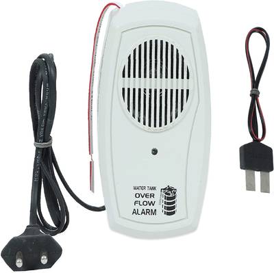 Gentle e kart ® Water Tank Overflow Alarm Siren | Water Level Indicator | Alarm Bell Wired Sensor Security System