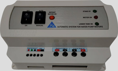 Me-TECH INNOVATIONS MOHALI Water Level Controller for (Sump) Basement water Tank (Model B-5000) Wired Sensor Security System