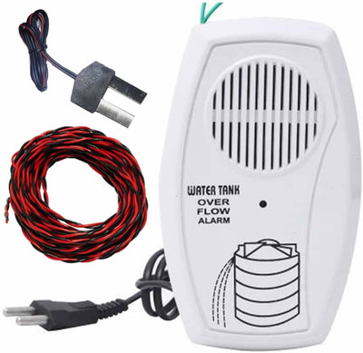 FStyler Advance Water Overflow Alarm with Overflow Voice Sound & 15mtr Connecting Wired Wired Sensor Security System