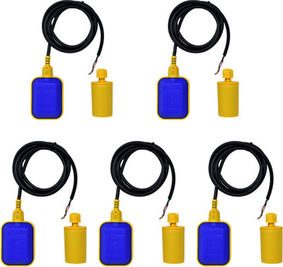 AMPEREUS Water Tank Float Switch Sensor | Water Level Control Float Switch For Pump Water Wired Sensor Security System