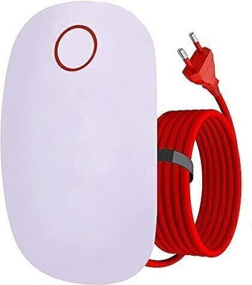 Revol Water Tank Overflow Alarm Siren with Voice Sound, Wired Sensor Security System Water Alarm Bell with free water sensor,Oval Shape Wired Sensor Security System