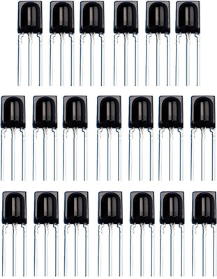 ELPH 20 pc TSOP1838 38kHz IR Receiver Sensor Module Arduino, Remote Control Systems Electronic Components Electronic Hobby Kit