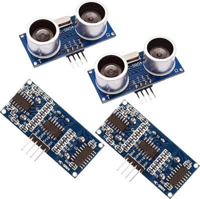 Sensor Module 4k4 ROBODIUM HC-SR04 Ultrasonic Distance Sensor Module, Pack of 2 Proximity ...