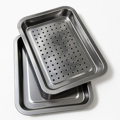 Kruvad Tea Tray Medium Tray Serving Set(Pack of 1)