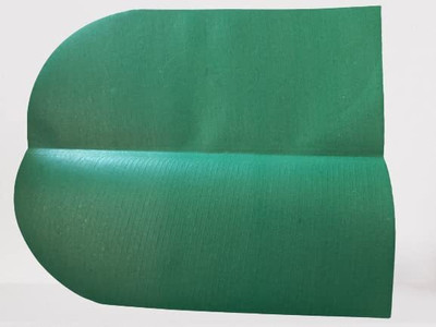 LJL Traders Disposable Paper Banana Leaf for South Indian Feast Onam Pongal Sadya Plate Serving Set(Pack of 100)