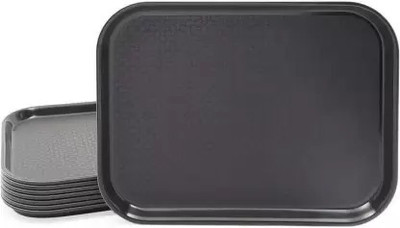 KAVYACRASH Royal Rectangular Tray Serving Set(Pack of 6)