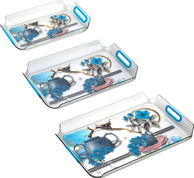 KEFTRIAX Tray Serving Set(Pack of 1)