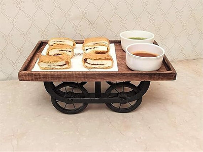 DEDECON ENTERPRISES S-001 Tray Serving Set(Pack of 1)