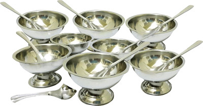 Dynore Bowl Spoon Serving Set(Pack of 16)