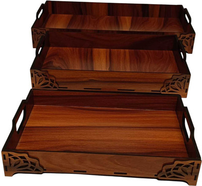 SRE Enterprises TRAY-01 Tray Serving Set(Pack of 1)