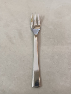 YUGAYATRA Silver pack of6 Fork_20,ServingSet Spoon Serving Set(Pack of 6)