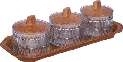 Jaypee Plus Plastic Utility Container  - 500 ml(Pack of 4, Brown)
