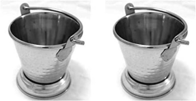 MAHA CREATION Gravy Bucket Serving Set(Pack of 2)