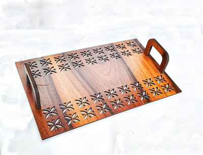 SRE Enterprises Tray Serving Set(Pack of 1)