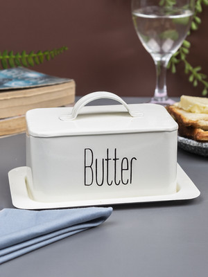 MARKET 99 Butter Dish Box with Lid Dish Serving Set(Pack of 1)