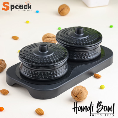 SPEACK Handi Bowl, Tray Serving Set(Pack of 1)